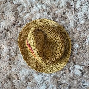 Stylish Straw Hat with Colorful Accents